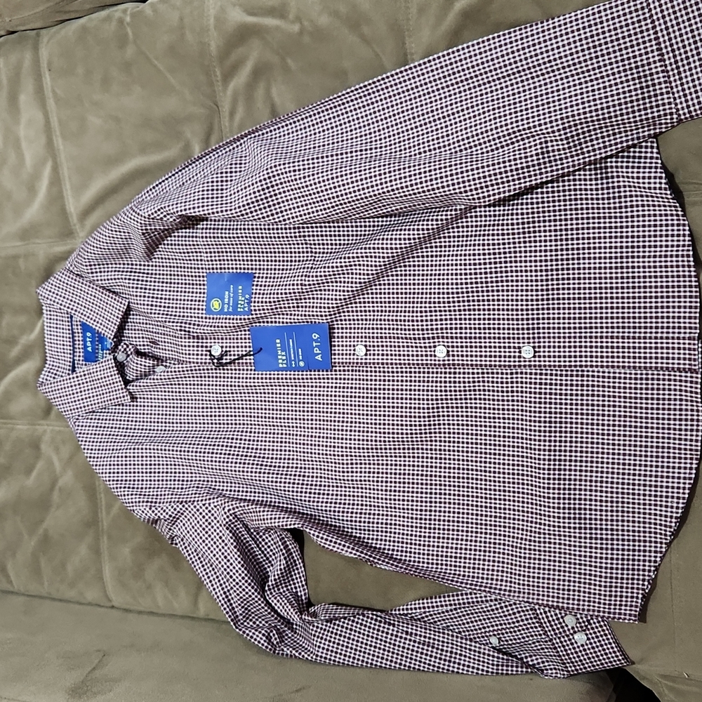 Apt.9 Dress Shirt New